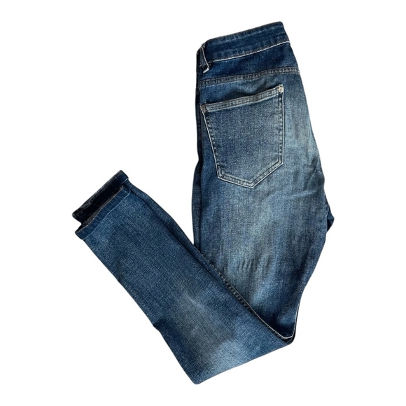 Men's Jeans Medium Wash Blue ZARA Skinny Fit Jeans Men’s Denim Size 30 - Picture 3 of 6